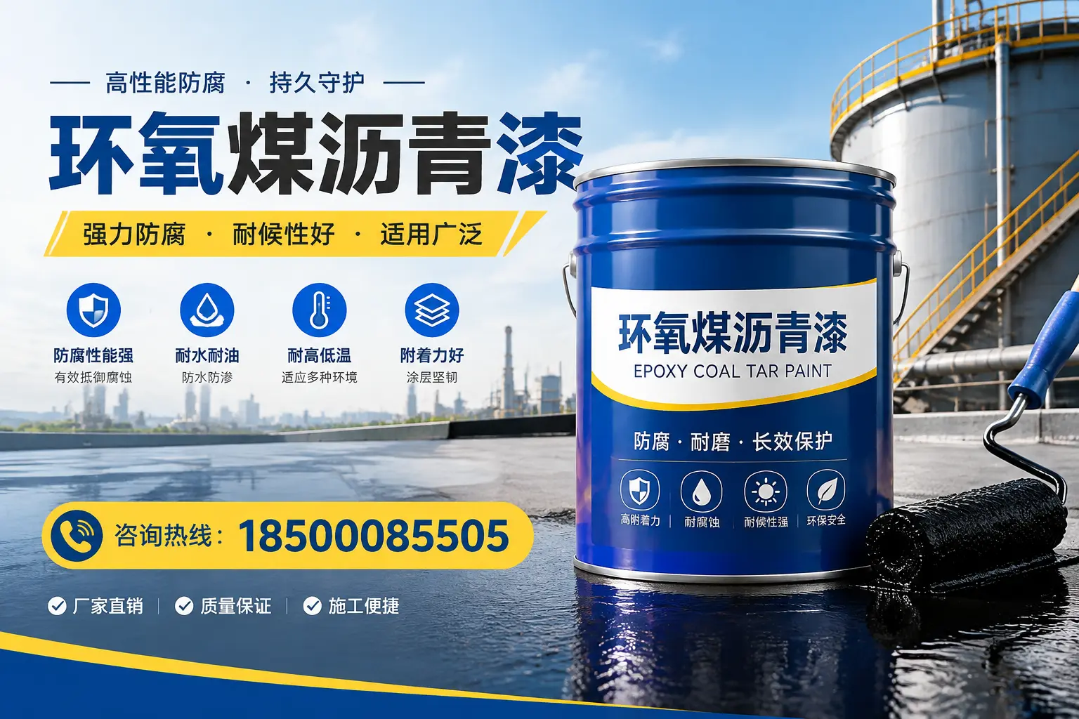 环氧煤沥青漆的储存与运输注意事项，汉中企业须知